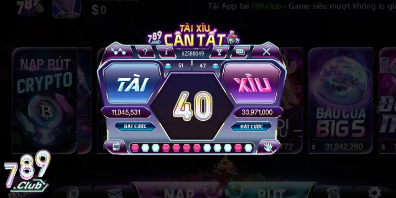 Phiên bản tài xỉu được cập nhật tại 789Club